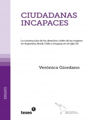 cover image of Ciudadanas incapaces